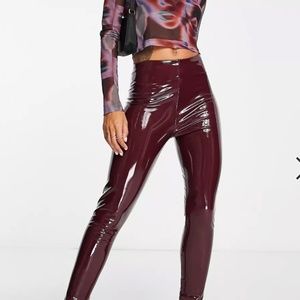 Commando Burgundy High-Shine Leggings